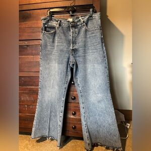 Frame The Pixie LAX in Alderton raw fray Sz 32p - NWT